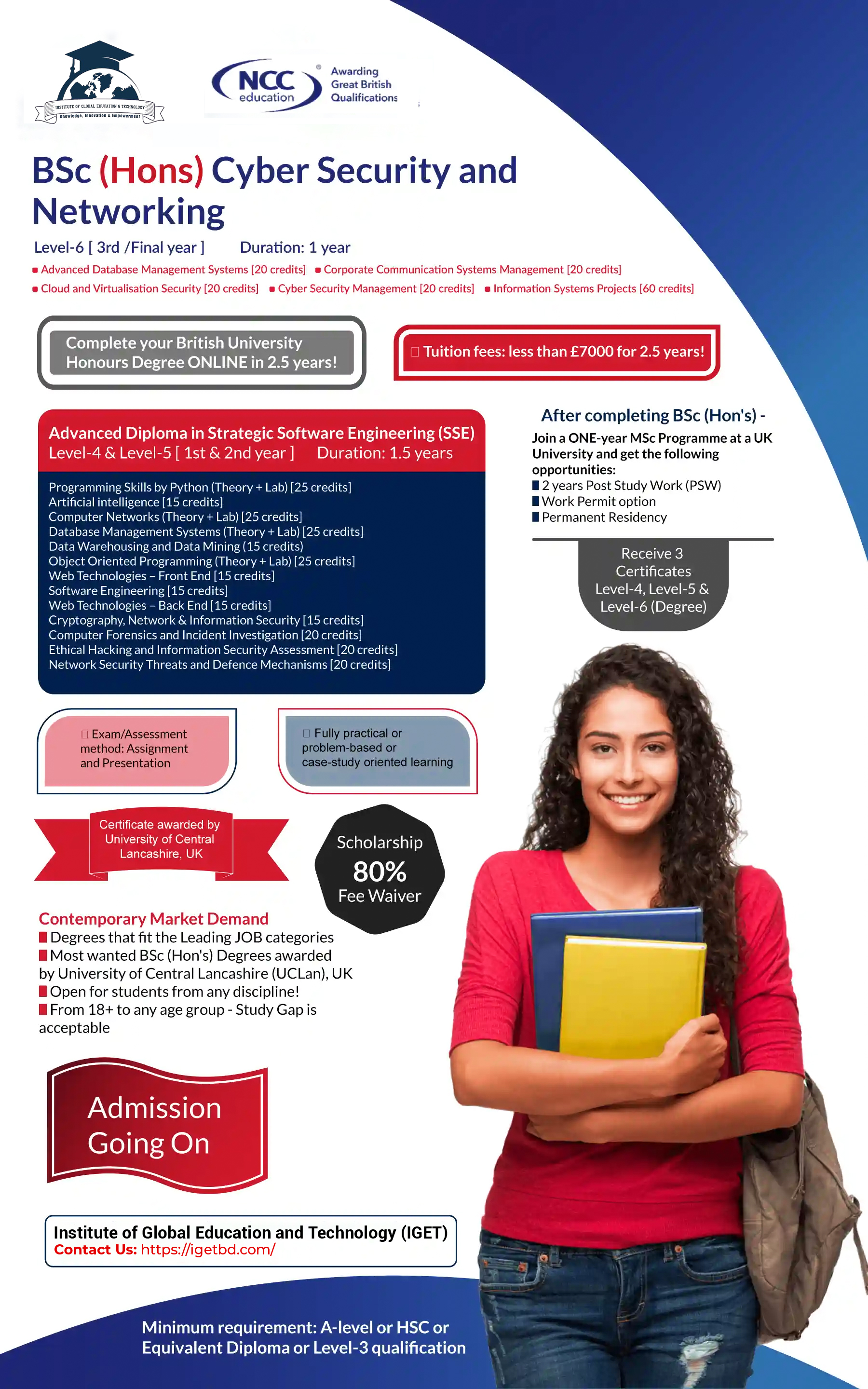 Proposed BSc (Hons) in Proposed Cyber Security & Networking